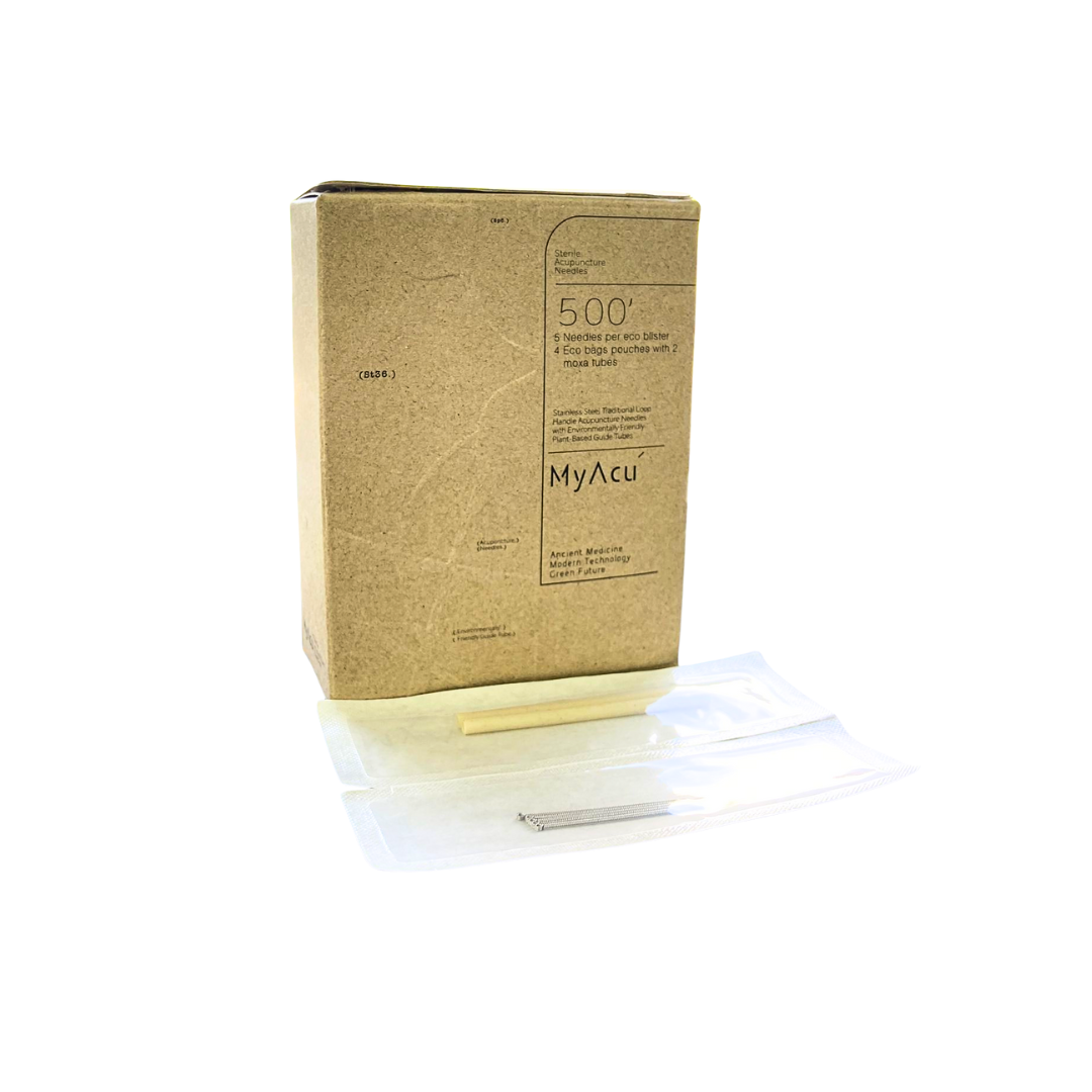 (500/BOX) Aiguilles Acupuncture My Acu 0,30x40 mm
